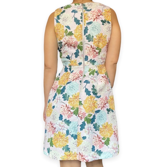 NWT Sam Edelman Floral Midi Dress Tulip Skirt - Picture 4 of 4